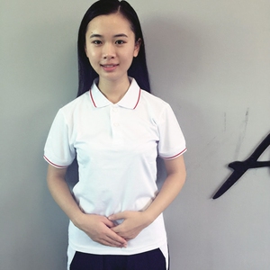 深圳校服短袖t恤二中初中高中学生装学院风韩版潮班服夏季女上衣