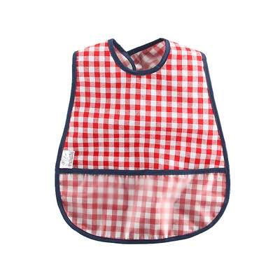 宝宝围兜罩衣吃饭衣婴儿防水饭兜幼儿童兜兜纯棉男童女童夏季无袖