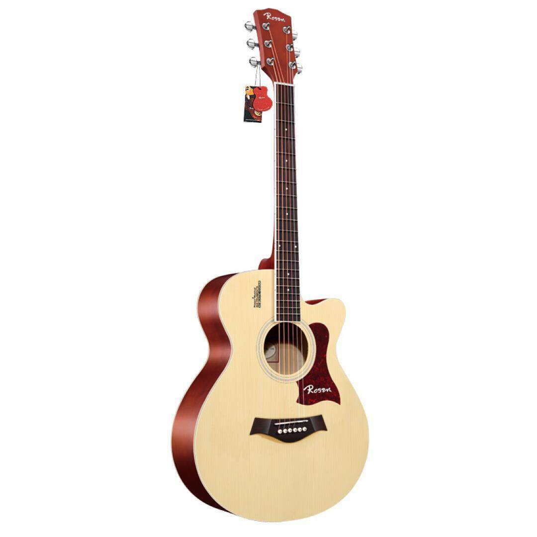 卢森(rosen) 卢森rosen吉他民谣木吉它40寸41寸初学者乐器guita