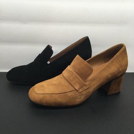 tommys queen 断码清仓真皮女鞋17秋季粗高跟圆头深口拉链女单鞋_7折