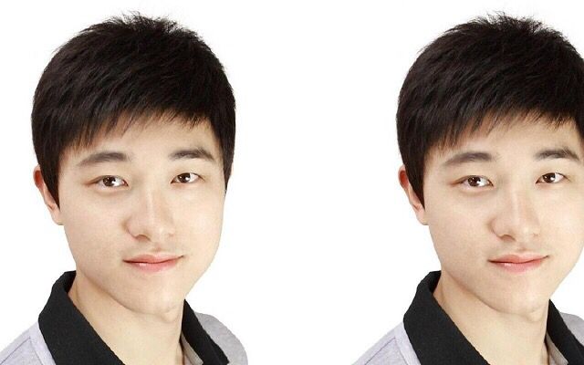 男假发真发男士中老年假发套帅气自然透气短发 毛寸平头 真人发丝