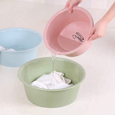 可先比价!请看评价!送毛巾耐摔脸盆小3件套破损包赔加厚脸盆