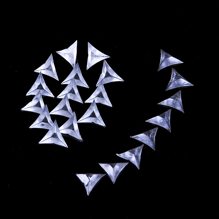 透明水晶防尘角 家居橱柜衣柜抽屉死角防脏角三角水晶角