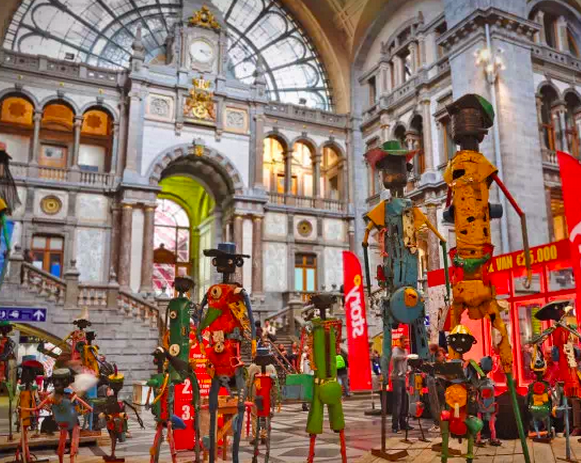 比利时:最美的车站和古城在这里|海尔社区移动