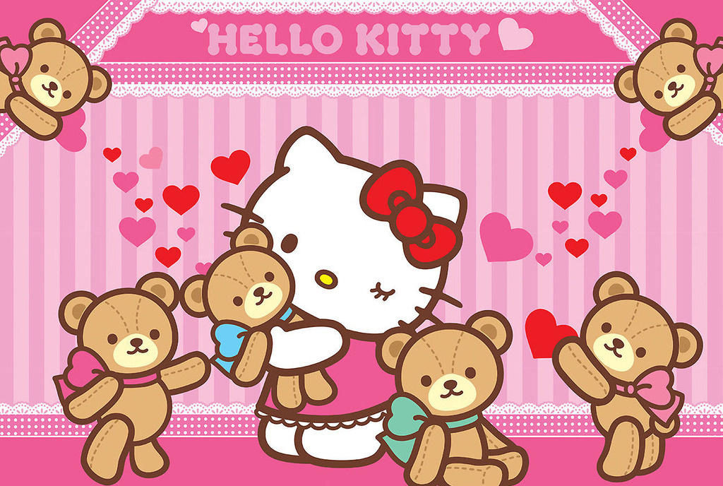 一次看到kitty的时候是在上小学,当时一下就被这只萌萌的小白猫所吸引