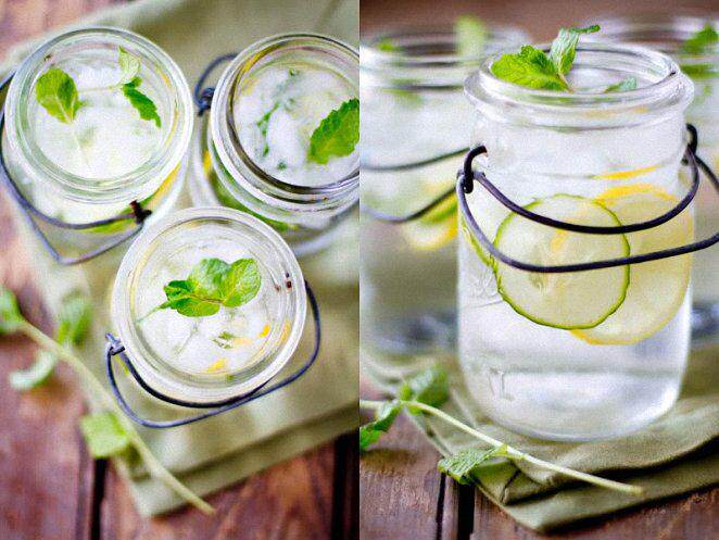 草莓 黄瓜 薄荷