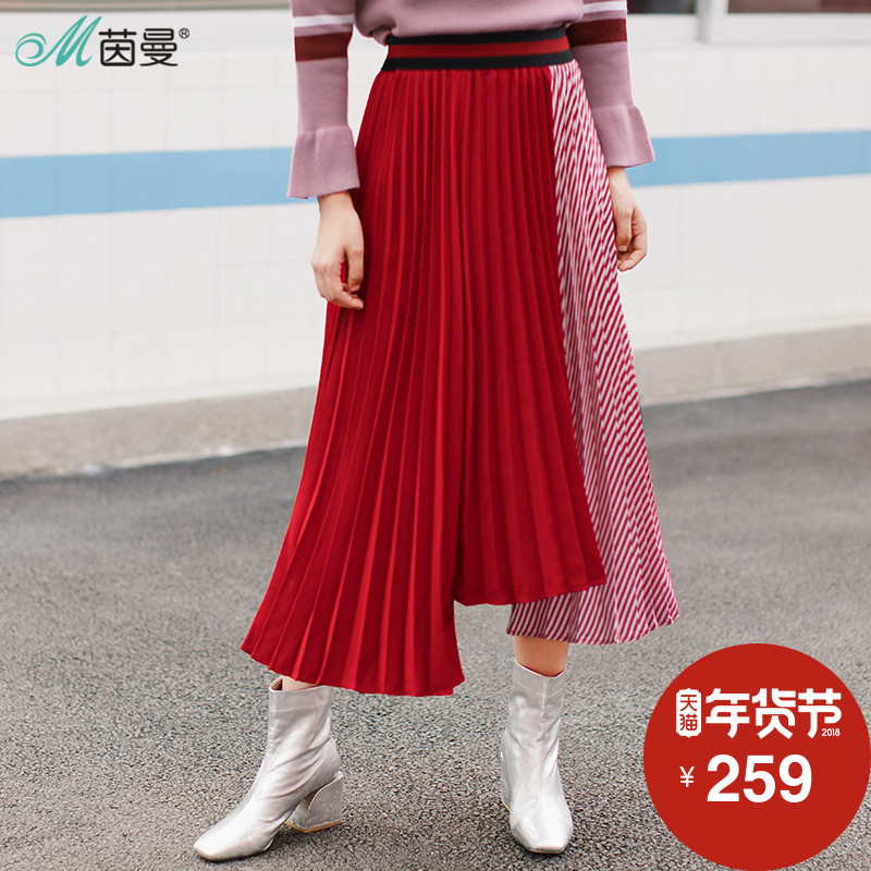 中长裙,搞定所有换季look