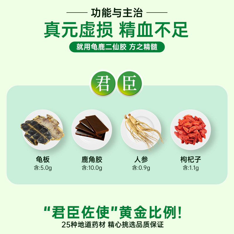 最近坚持吃龟鹿二仙胶真的有变化✨