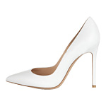 Elegant White High Heel Shoes