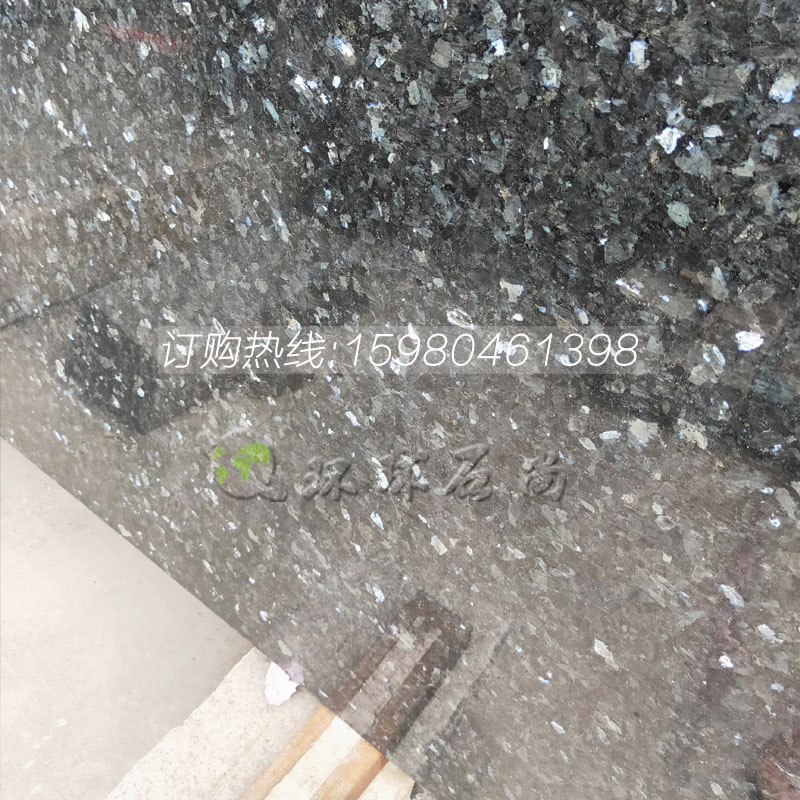 蓝珍珠花岗岩,让家的每一面都高级起来