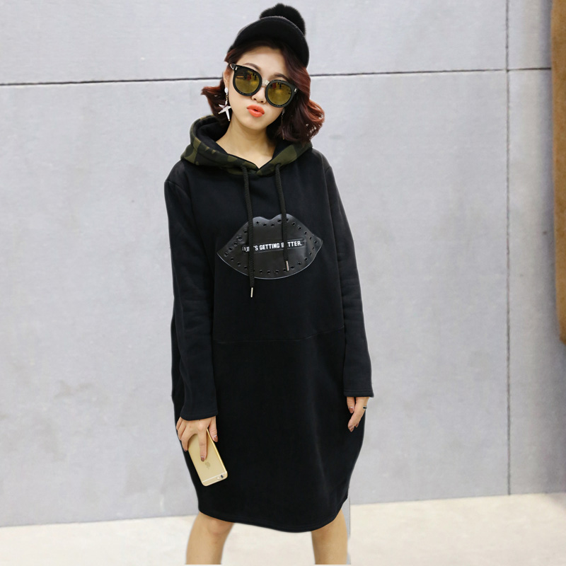 胖MM的减肥秘诀,长款套头卫衣! – 时尚城博客