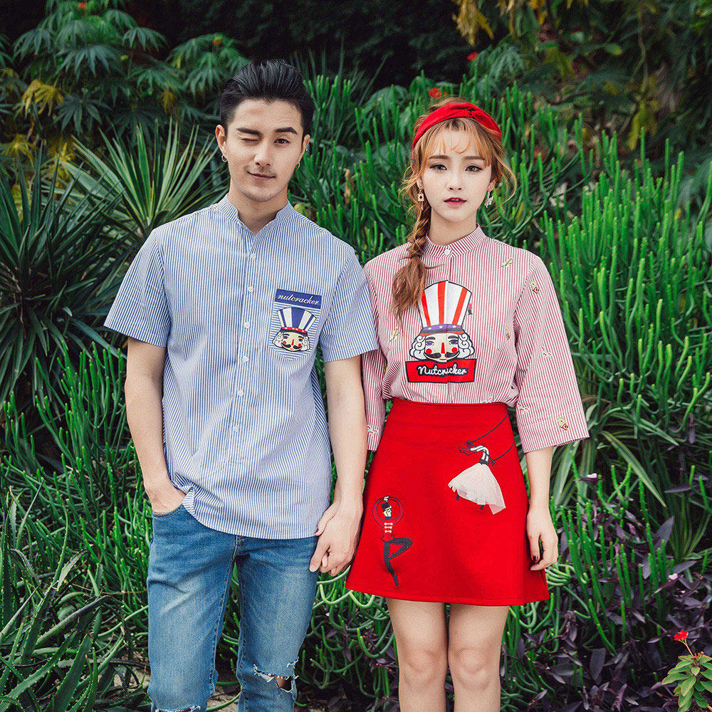 情侣装要大方穿出来!