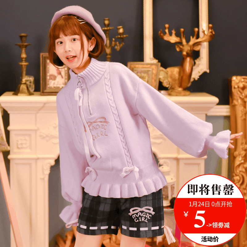 青春少女毛衣,可爱甜美风!