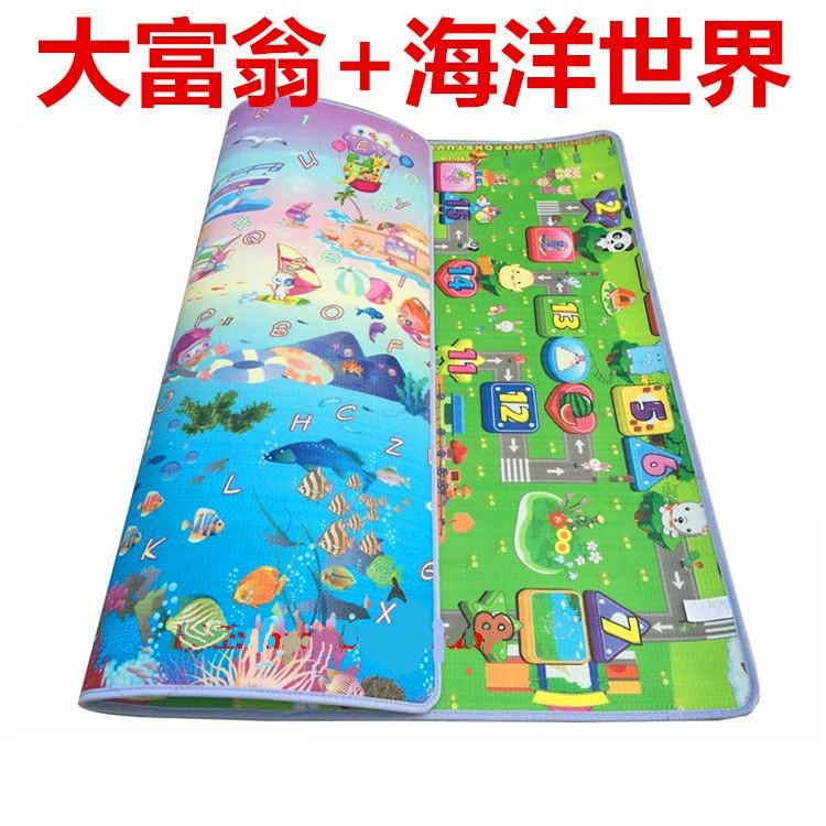 Toddler kids marine bò thảm trẻ em tập thể dục miếng bọt biển nhỏ mat phòng ngủ phòng không trượt vô vị có thể được lưu trữ để trèo lên đồ chơi cho bé 2 tuổi