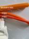 PP polypropylene orange fire-resistant flame retardant plastic corrugated pipe automotive wiring harness cable fiber electrical sleeve openable