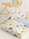 Class A 60s cotton tribute satin children's latex pillow special pillow case 30x50 pure cotton cartoon 40x60 student pillow core cover