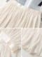 Slim A-line pleated skirt for women 2025 new summer thin high-waisted large hem skirt drooping flowing yarn skirt