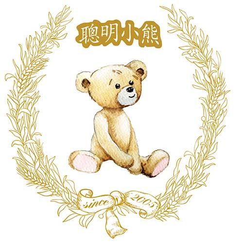 聪明小熊旗舰店的LOGO