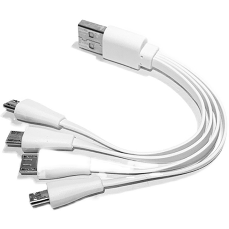 Smartoools电池1出2双头充电线安卓TYPE-CUSB1拖4短数据 - 图3