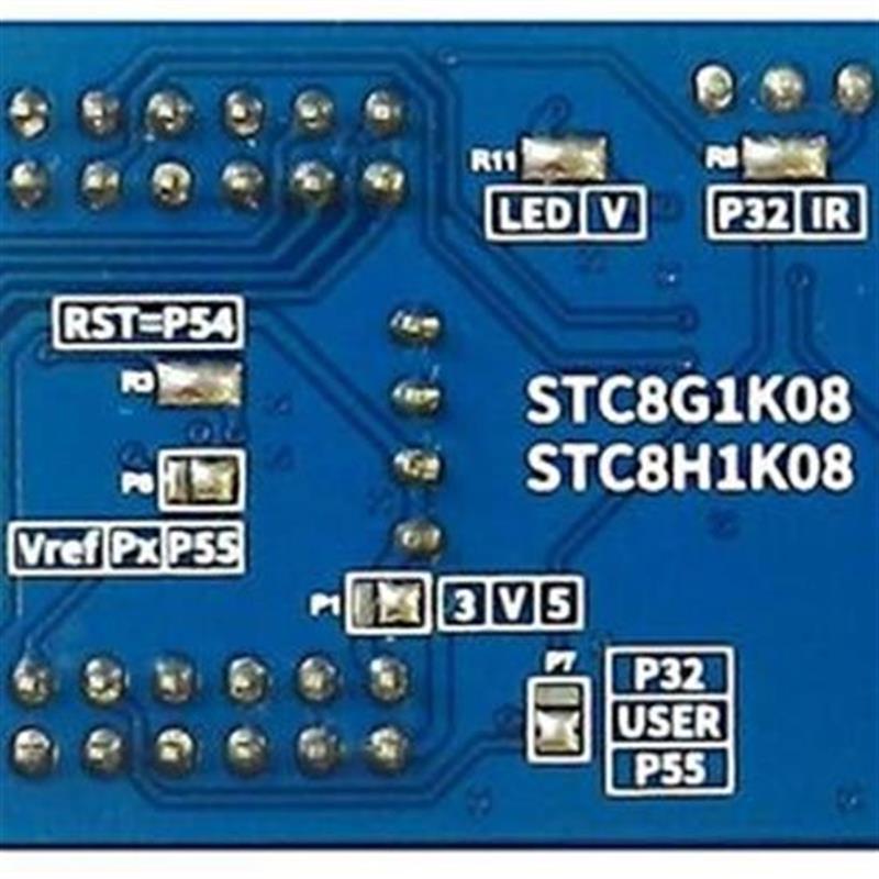 定制iSTC8单片机小系统板mSTC8G1K08STC8H1K08开发板STC单片机模 - 图1