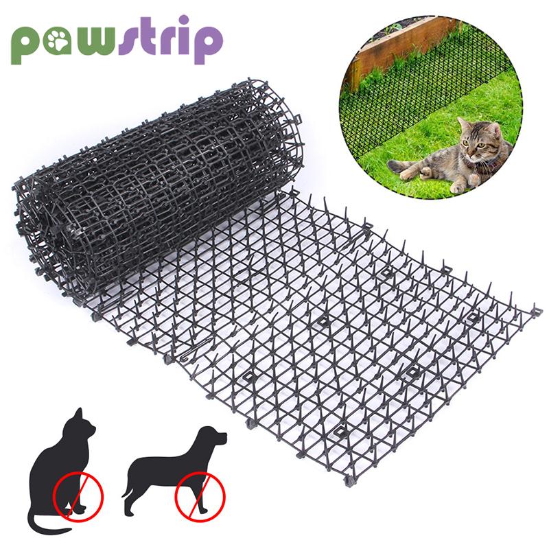 推荐Garden Anti-cat Net Plastic Prevent Cat Thorn Mat Vegeta-图0