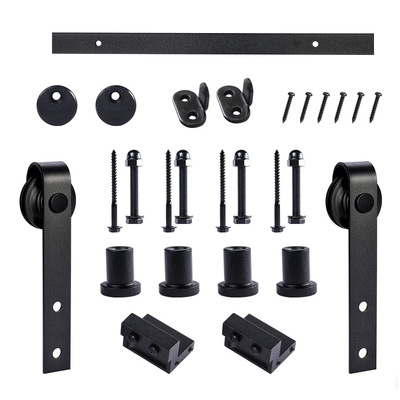 ysen American Valley ancient door hanging wheel track pulley complete with five gold necropolis kitchen S house raw door barn door accessories