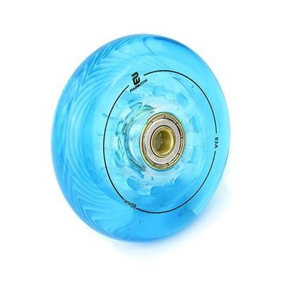 Ruby Brushed Flat Meat Play All High N Stir-skates Adults Blue Children Wheels Wear Wheels Slippery brake Flower Street Wheel Star