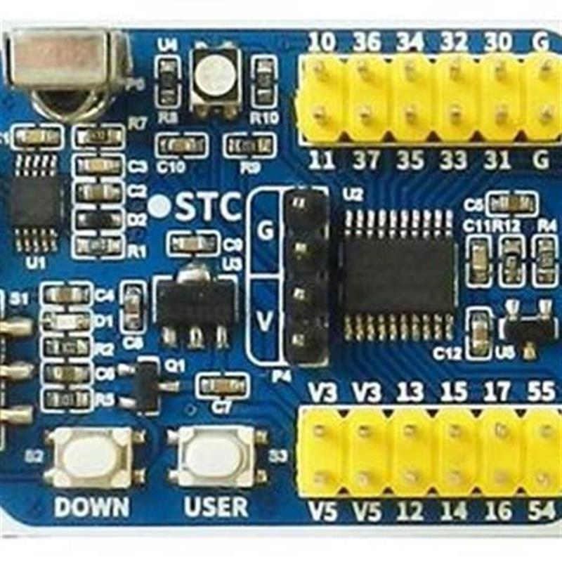 定制iSTC8单片机小系统板mSTC8G1K08STC8H1K08开发板STC单片机模 - 图0