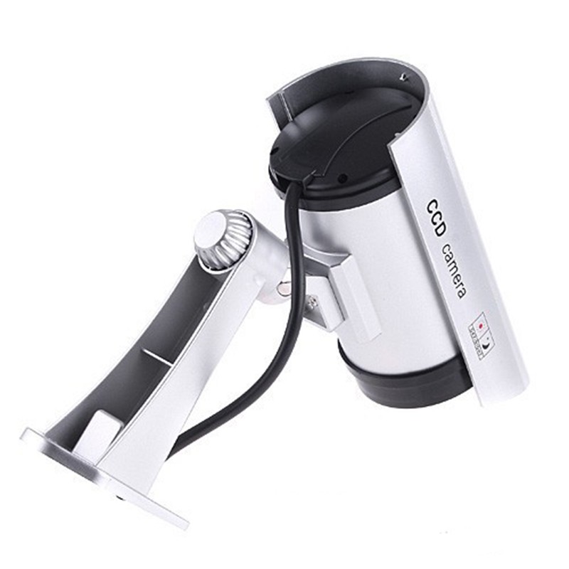  New infrared simulation camera model simulation monitoring fake surveillance fake camera with W lamp outdoor induction full