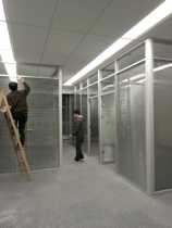 Hunan partition wall manufacturer k Changsha Xiangtan section glass High with direct sales shutter Double glass Zhuzhou Office