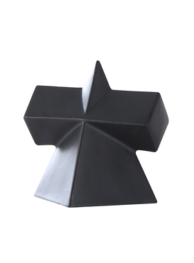 创意北欧不规则陶瓷抽q象几何摆件 家居软装样板间工艺品装饰品