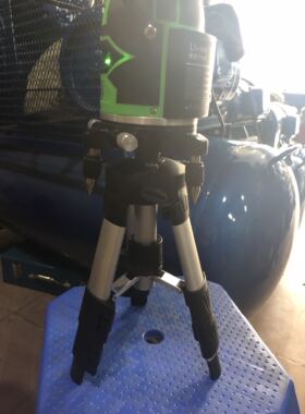 加厚红外线贴瓷砖水平仪短三脚架铝合金迷你打线器支架支撑杆23cm