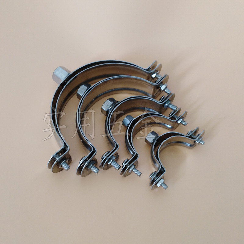 水管PPR支架墙固定卡子PVC管管道不锈钢抱箍给水吊卡吊码夹管卡 - 图2