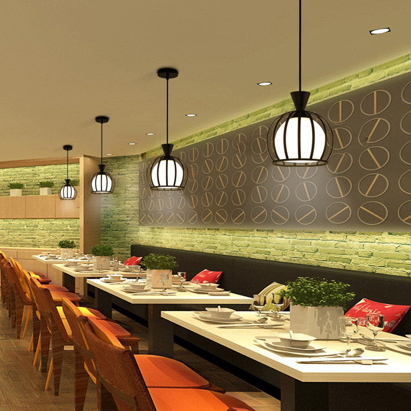 吊灯单头ld现代田园吧台美发火锅奶茶饭店单个创意吊灯,淘宝优惠券,粉丝福利购,淘宝优惠卷