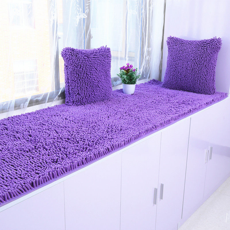 Bay window mat, window sill mat, custom-made floor mat, tatami cushion, thickened balcony mat, plush anti-ski Neil bedroom mat