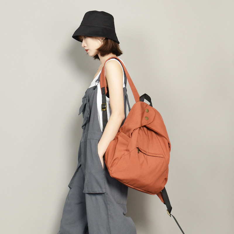 2021新款书包出门小众 防水简约学生双肩背包 大容量旅行双肩包女,淘宝优惠券,粉丝福利购,淘宝优惠卷