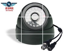 Camera Interior Infrared Black Surveillance Photography lens Camera Night Vision K Hemisphere Monitor HD Monitoring Sphere