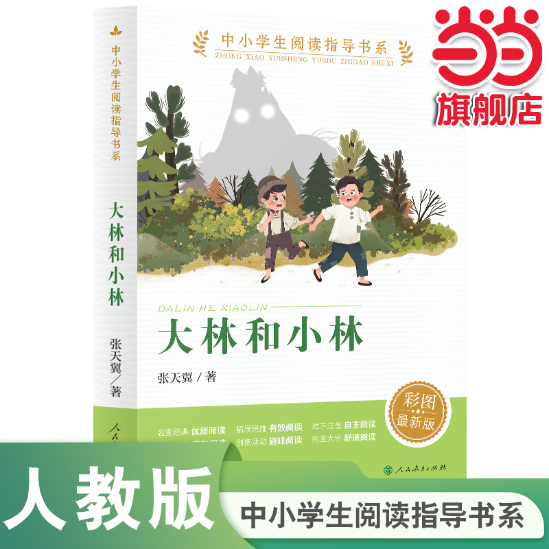 当当网正版书籍 大林和小林 中小学生阅读指导书系人民教育出版社三四五六年级小学生课外阅读书籍儿童文学读物经典书目