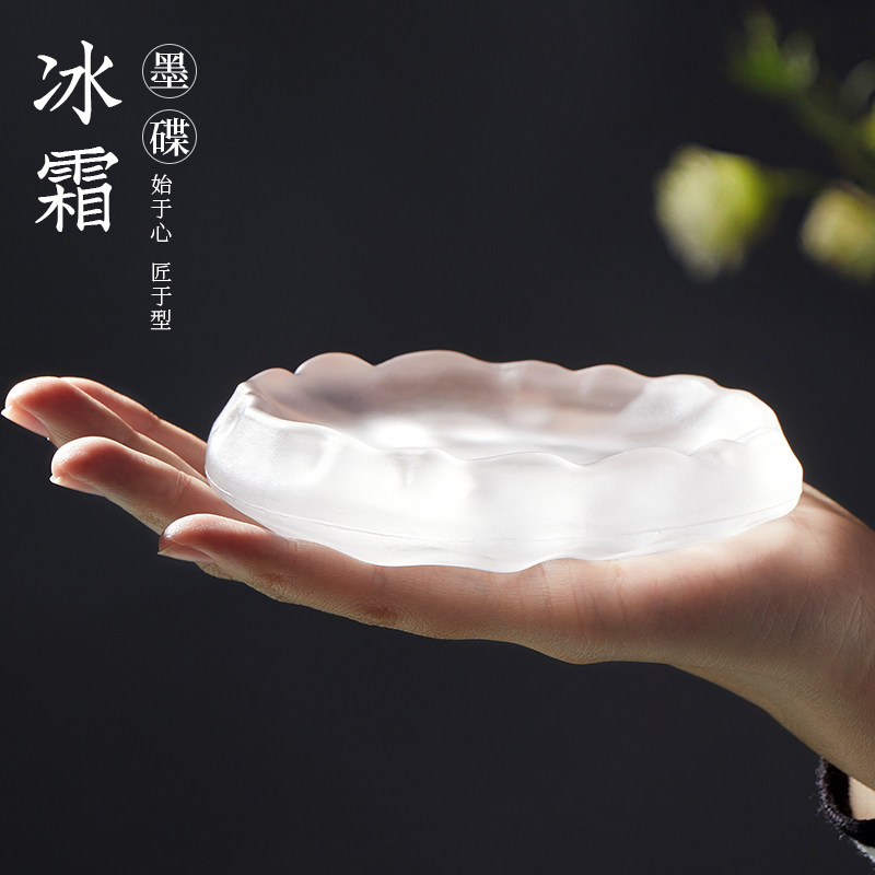 六品堂书法墨碟练毛笔字盛墨池专用墨池创意文房四宝初学练习放墨砚台毛笔架笔山笔搁墨液用笔洗