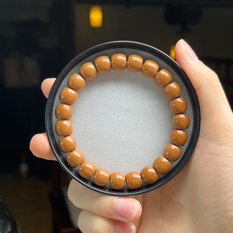 雕刻鲨鱼背直切猴头老型手串原籽核桃正圆光珠女六方小南瓜文玩男