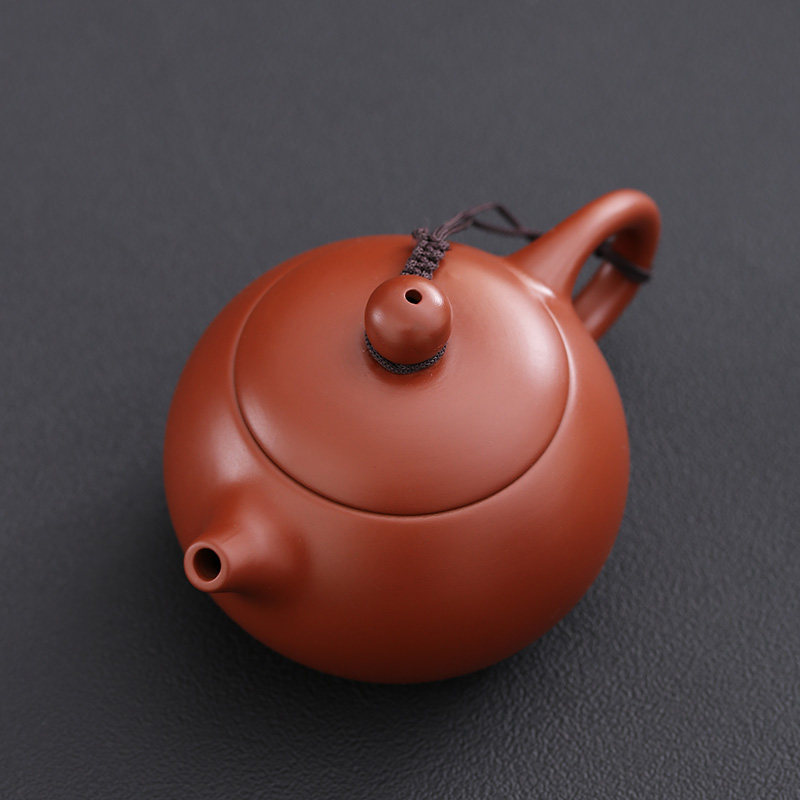 大红袍紫砂壶正品西施壶宽口汉瓦壶家用泡茶壶大容量手工功夫茶具