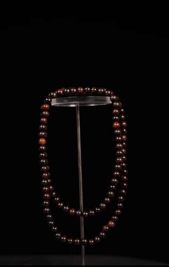 【龙虎山发已做国学】枣木108颗流珠手串文玩把玩件