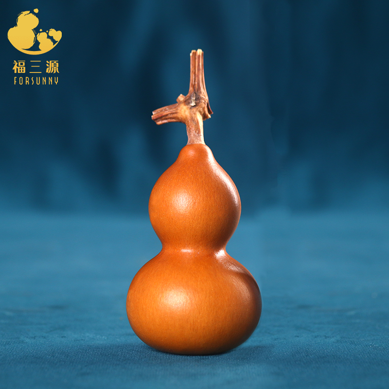 文玩葫芦手把件手捻盘玩葫芦精品做旧紫皮小美国胡芦天然胖墩异形