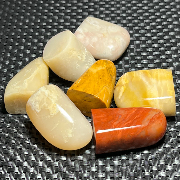 原产地巴林石篆刻小尺寸练习用小随型冻石印章彩石姓名小楷微雕微