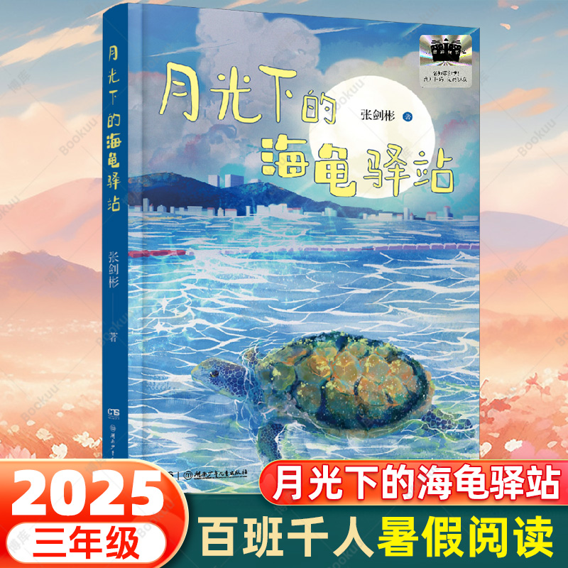 2025暑假百班千人三年级 月光下的海龟驿站 张剑彬 著 三年级课外书小学生课外阅读书籍儿童文学读物寒假暑假经典书目 博库网
