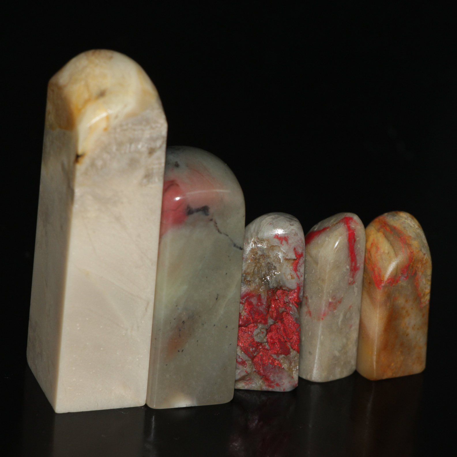 今古堂正宗昌化石鸡血石书画印章一物一拍学生用练习篆刻天然朱砂