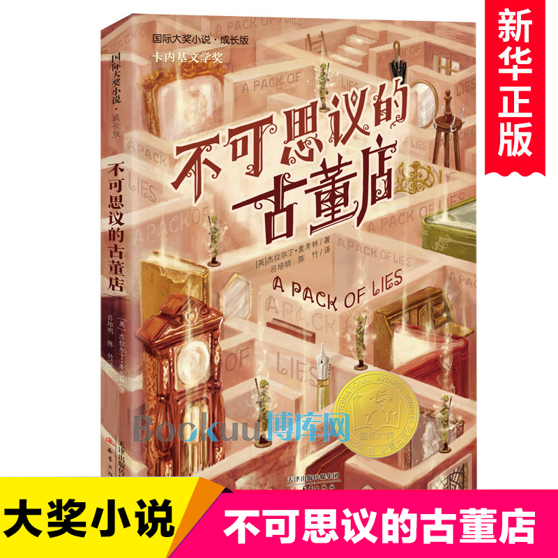 不可思议的古董店/国 际大奖小说成长版卡内基文学奖青少年版三四五六年级小学生课外阅读书籍外国儿童文学读物新蕾出版社正版