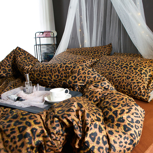 酒店圆床笠单件圆床四件套圆形床单全棉圆床单