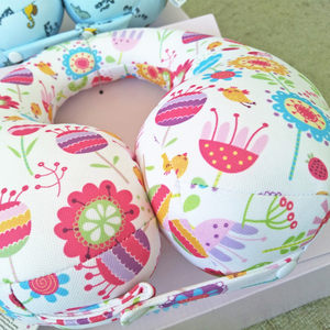 出口韩国卡通婴儿童u型枕头飞机睡觉神器护颈