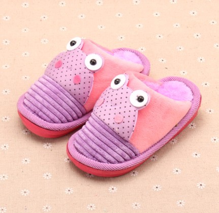 Chaussons enfants en suède pour hiver - Ref 1021081 Image 12